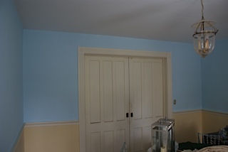 Here is my dining room before...