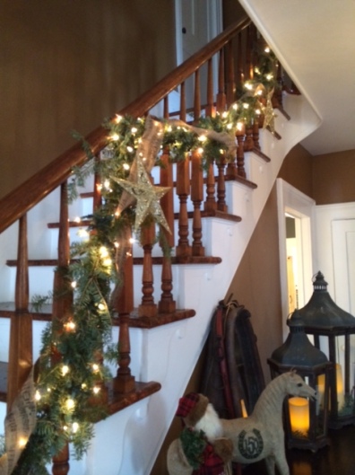 xmas- billy's bannister 2